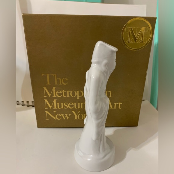 Vintage Metropolitan Museum of Art Chinese Sage Lu Dongbin Figurine With Box - Picture 2 of 6